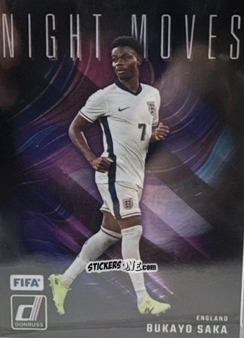 Figurina Bukayo Saka - Donruss Soccer 2024-2025
 n. NMV10 - Panini