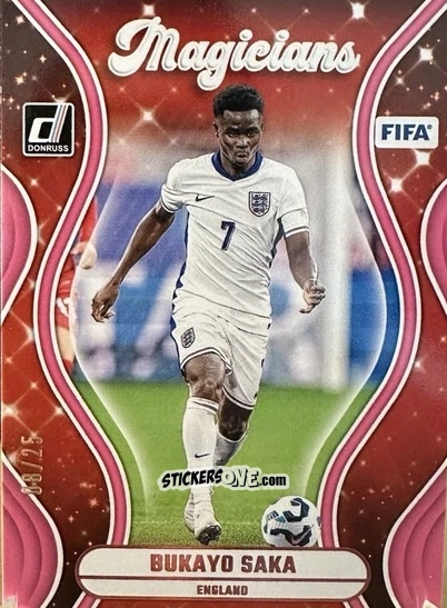 Figurina Bukayo Saka - Donruss Soccer 2024-2025
 n. MG1 - Panini