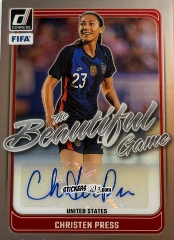 Figurina Christen Press - Donruss Soccer 2024-2025
 n. BGA33 - Panini