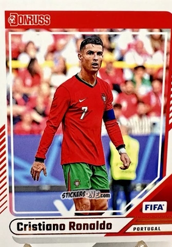 Figurina Cristiano Ronaldo - Donruss Soccer 2024-2025
 n. 115 - Panini
