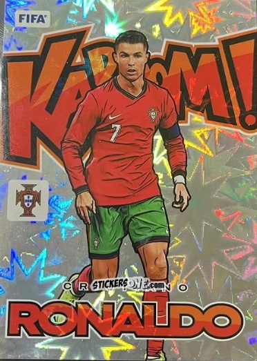 Figurina Cristiano Ronaldo - Donruss Soccer 2024-2025
 n. KB14 - Panini