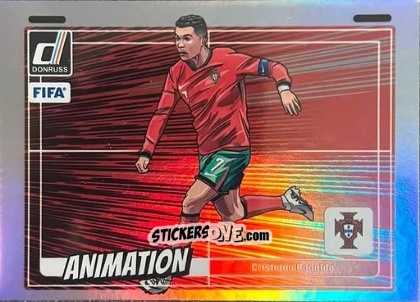 Figurina Cristiano Ronaldo - Donruss Soccer 2024-2025
 n. AN4 - Panini