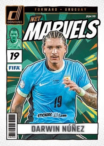 Cromo Darwin Nunez - Donruss Soccer 2024-2025
 n. NM21 - Panini
