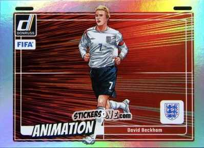 Sticker David Beckham - Donruss Soccer 2024-2025
 n. AN22 - Panini