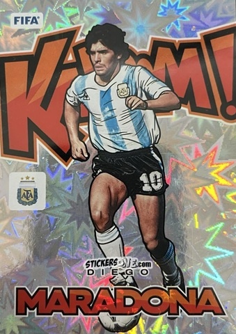 Cromo Diego Maradona - Donruss Soccer 2024-2025
 n. KB24 - Panini