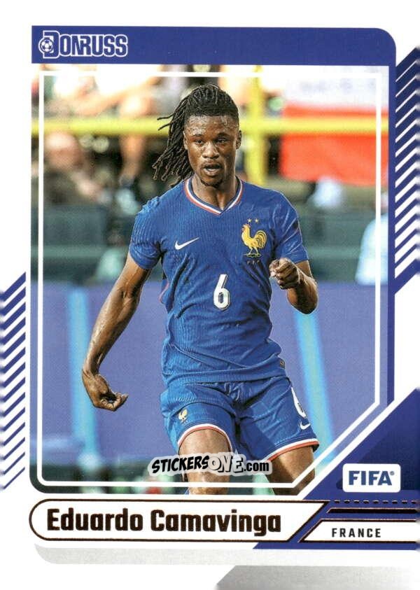 Sticker Eduardo Camavinga - Donruss Soccer 2024-2025
 n. 102 - Panini