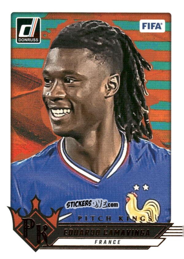 Sticker Eduardo Camavinga - Donruss Soccer 2024-2025
 n. PK9 - Panini