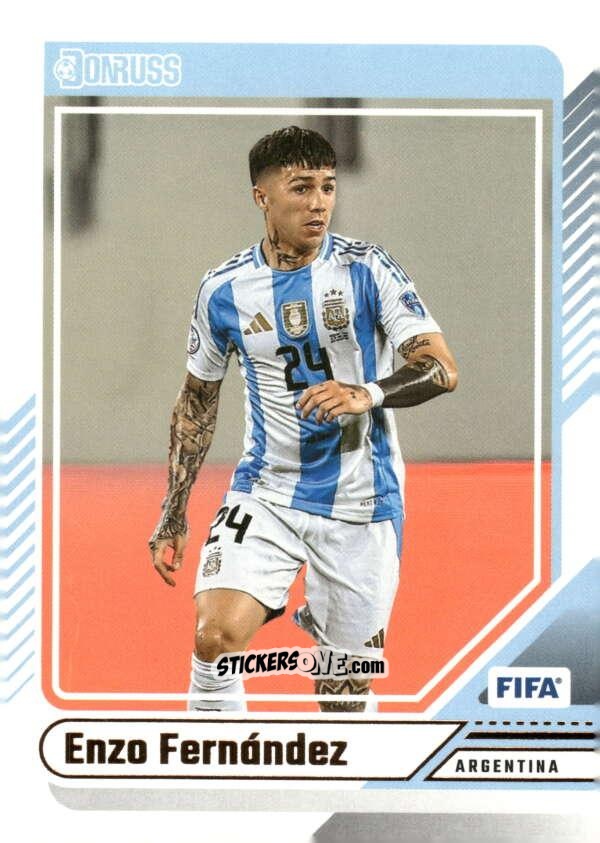 Sticker Enzo Fernandez - Donruss Soccer 2024-2025
 n. 71 - Panini