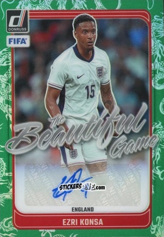 Figurina Ezri Konsa - Donruss Soccer 2024-2025
 n. BGA3 - Panini