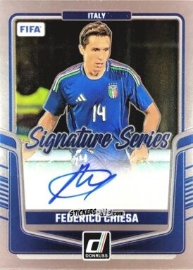 Sticker Federico Chiesa - Donruss Soccer 2024-2025
 n. SS18 - Panini
