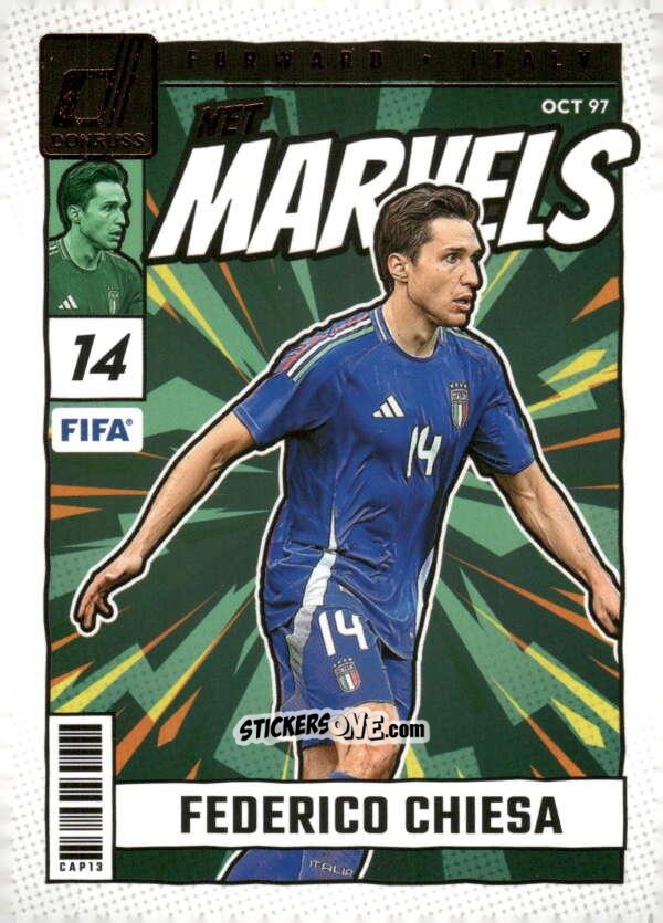Sticker Federico Chiesa - Donruss Soccer 2024-2025
 n. NM18 - Panini