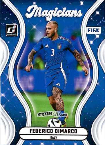 Sticker Federico Dimarco - Donruss Soccer 2024-2025
 n. MG18 - Panini
