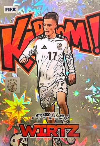Cromo Florian Wirtz - Donruss Soccer 2024-2025
 n. KB2 - Panini