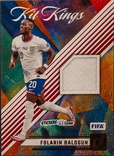 Figurina Folarin Balogun - Donruss Soccer 2024-2025
 n. KK18 - Panini