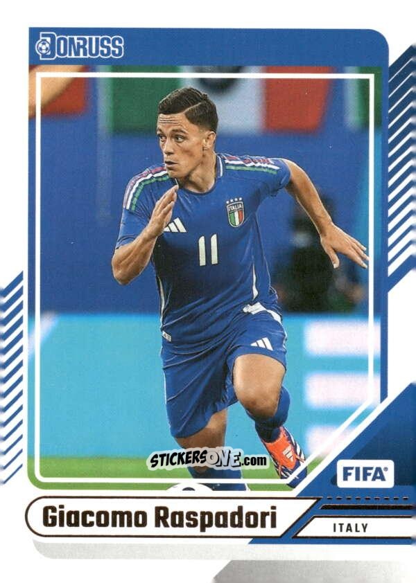 Cromo Giacomo Raspadori - Donruss Soccer 2024-2025
 n. 20 - Panini