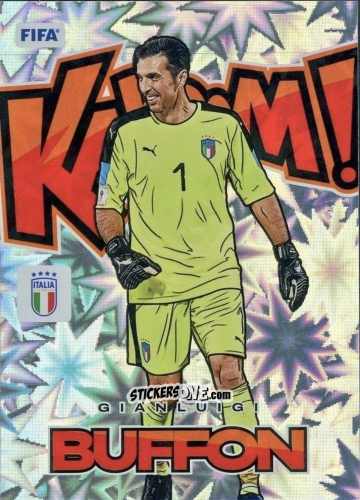 Figurina Gianluigi Buffon - Donruss Soccer 2024-2025
 n. KB18 - Panini