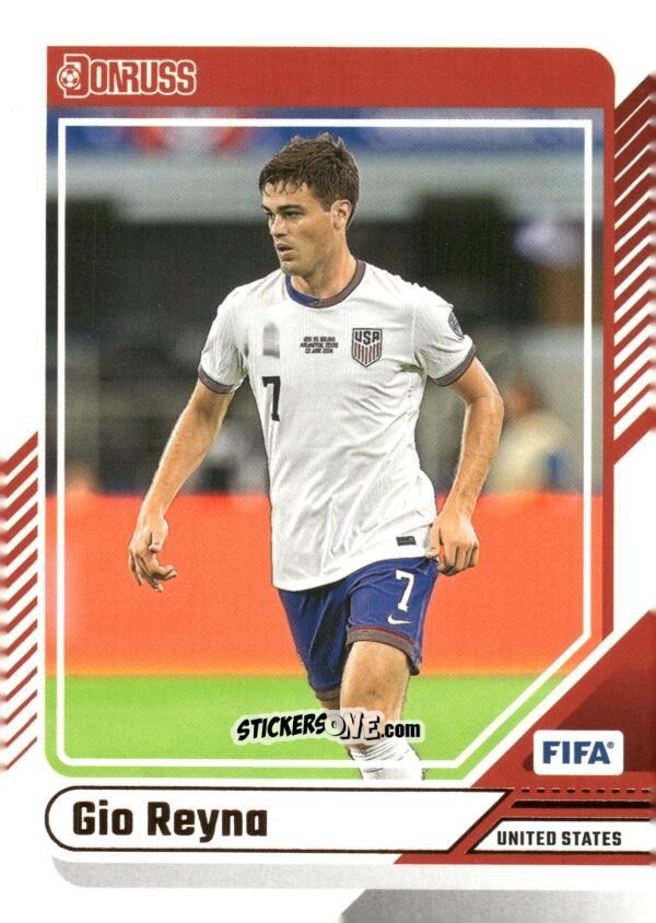 Cromo Gio Reyna - Donruss Soccer 2024-2025
 n. 14 - Panini
