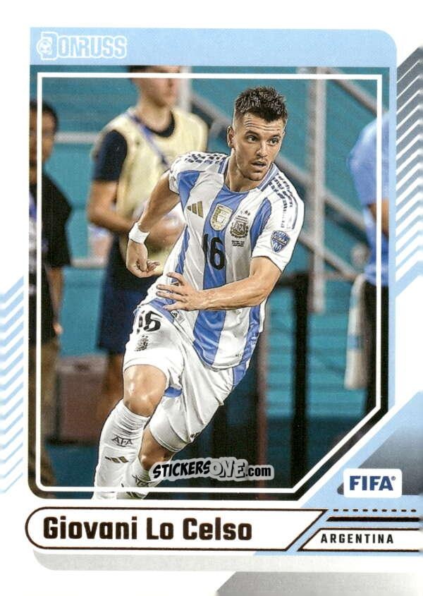 Cromo Giovani Lo Celso - Donruss Soccer 2024-2025
 n. 72 - Panini