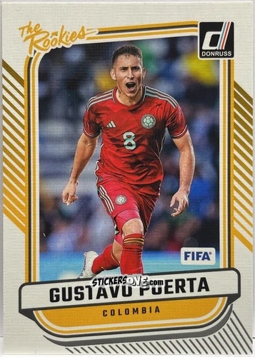 Sticker Gustavo Puerta - Donruss Soccer 2024-2025
 n. TR21 - Panini
