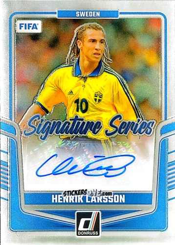 Cromo Henrik Larsson - Donruss Soccer 2024-2025
 n. SS43 - Panini