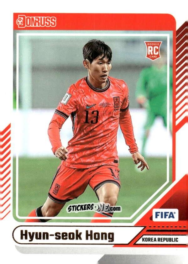Sticker Hyun-seok Hong - Donruss Soccer 2024-2025
 n. 52 - Panini