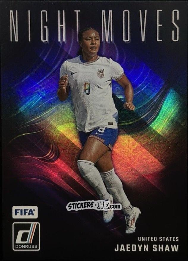 Sticker Jaedyn Shaw - Donruss Soccer 2024-2025
 n. NMV11 - Panini