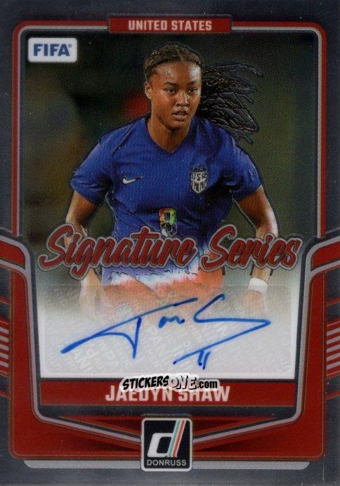 Sticker Jaedyn Shaw - Donruss Soccer 2024-2025
 n. SS17 - Panini