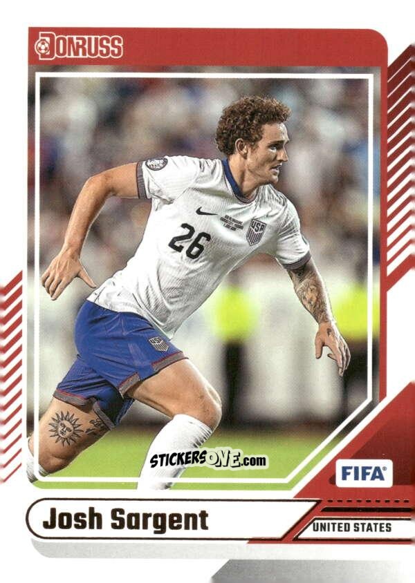Figurina Josh Sargent - Donruss Soccer 2024-2025
 n. 15 - Panini