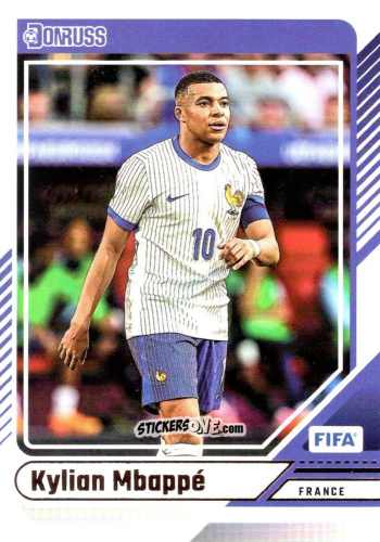 Sticker Kylian Mbappe - Donruss Soccer 2024-2025
 n. 100 - Panini