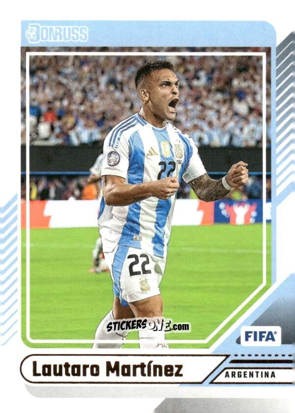 Figurina Lautaro Martinez - Donruss Soccer 2024-2025
 n. 82 - Panini