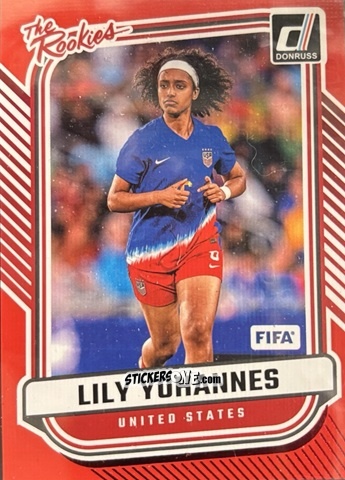 Sticker Lily Yohannes - Donruss Soccer 2024-2025
 n. 183 - Panini