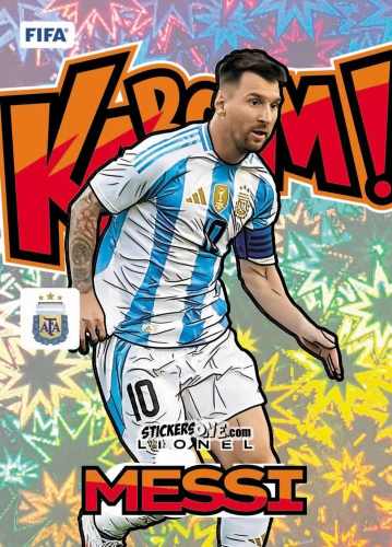 Cromo Lionel Messi - Donruss Soccer 2024-2025
 n. KB10 - Panini