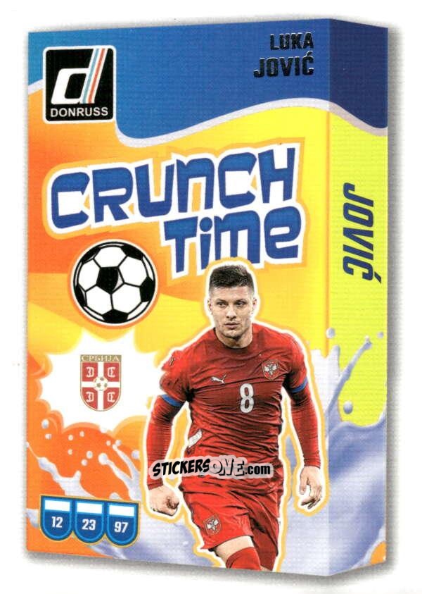 Figurina Luka Jovic - Donruss Soccer 2024-2025
 n. CT13 - Panini