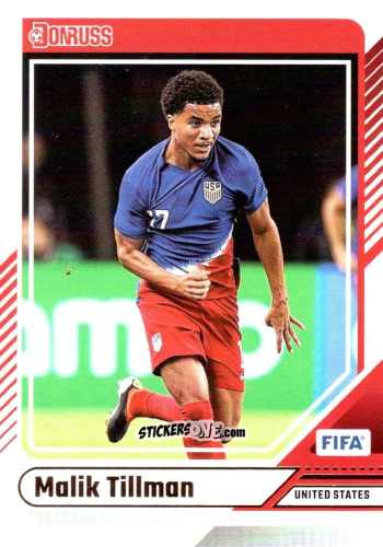 Sticker Malik Tillman - Donruss Soccer 2024-2025
 n. 2 - Panini