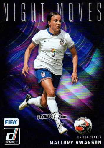 Figurina Mallory Swanson - Donruss Soccer 2024-2025
 n. NMV18 - Panini