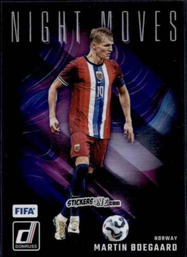 Figurina Martin Odegaard - Donruss Soccer 2024-2025
 n. NMV6 - Panini