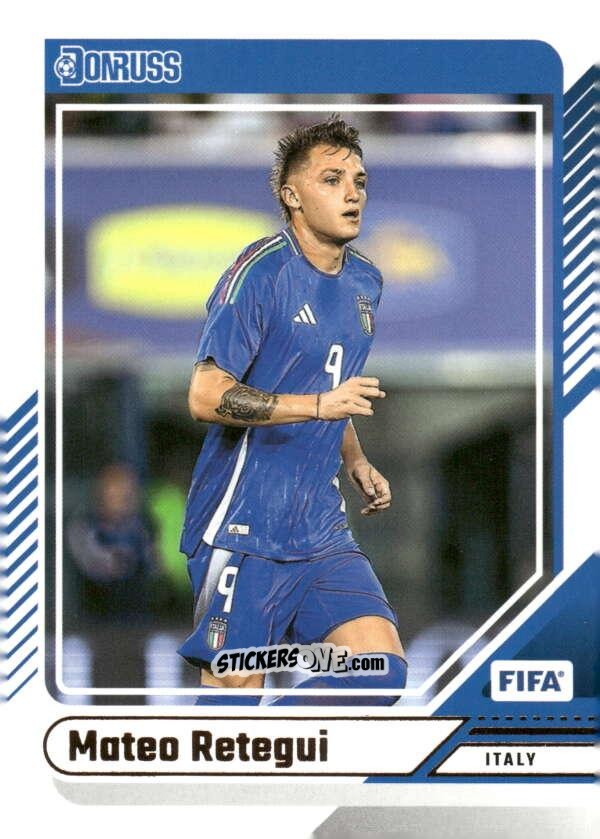Cromo Mateo Retegui - Donruss Soccer 2024-2025
 n. 17 - Panini
