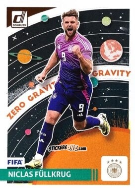 Sticker Niclas Fullkrug - Donruss Soccer 2024-2025
 n. ZG6 - Panini