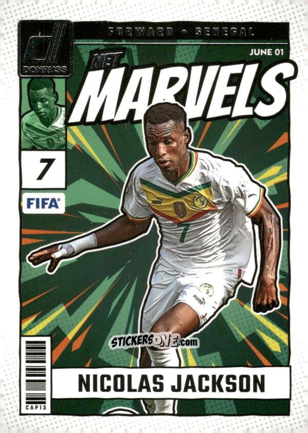 Cromo Nicolas Jackson - Donruss Soccer 2024-2025
 n. NM7 - Panini