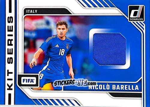 Figurina Nicolo Barella - Donruss Soccer 2024-2025
 n. KS31 - Panini