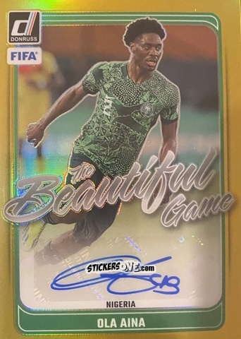 Sticker Ola Aina - Donruss Soccer 2024-2025
 n. BGA28 - Panini