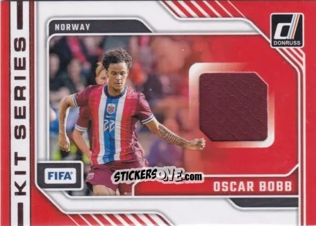 Sticker Oscar Bobb - Donruss Soccer 2024-2025
 n. KS45 - Panini
