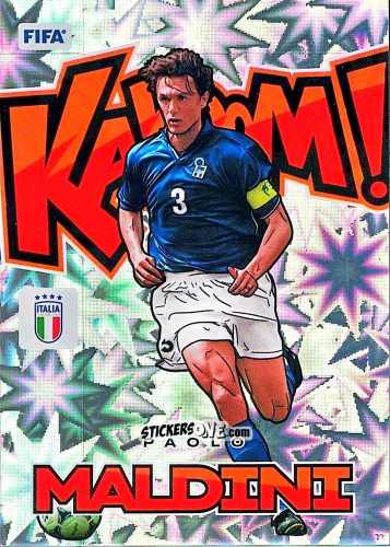 Sticker Paolo Maldini - Donruss Soccer 2024-2025
 n. KB20 - Panini