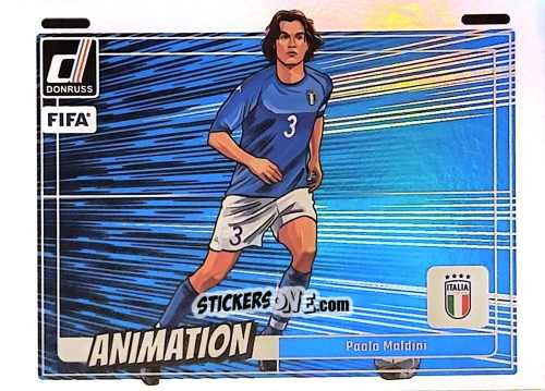 Sticker Paolo Maldini - Donruss Soccer 2024-2025
 n. AN15 - Panini