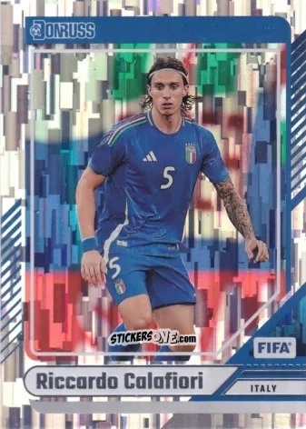 Sticker Riccardo Calafiori - Donruss Soccer 2024-2025
 n. 24 - Panini
