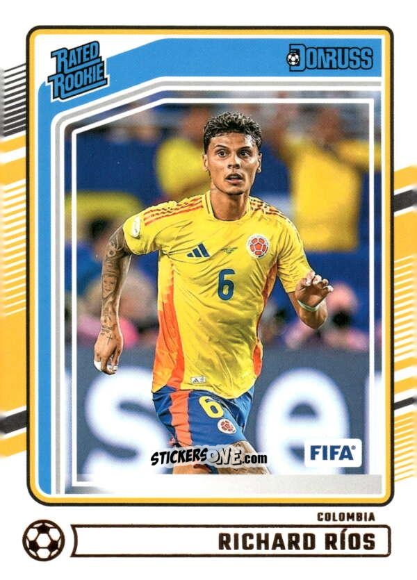 Cromo Richard Rios - Donruss Soccer 2024-2025
 n. 186 - Panini