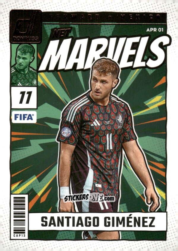 Figurina Santiago Gimenez - Donruss Soccer 2024-2025
 n. NM17 - Panini