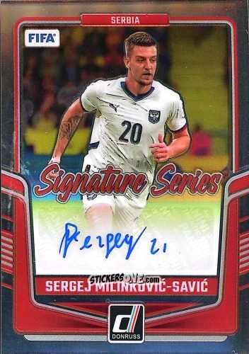 Figurina Sergej Milinkovic-Savic - Donruss Soccer 2024-2025
 n. SS7 - Panini
