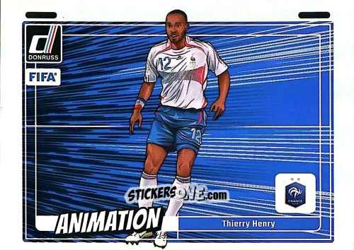 Cromo Thierry Henry - Donruss Soccer 2024-2025
 n. AN16 - Panini