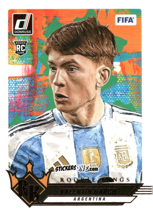 Sticker Valentin Barco - Donruss Soccer 2024-2025
 n. RK8 - Panini